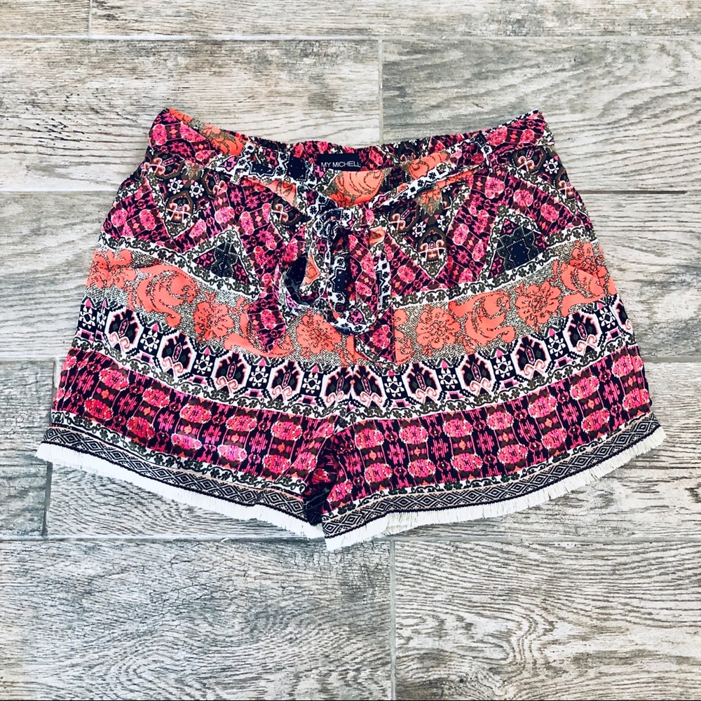 MY MICHELLE Printed Shorts
